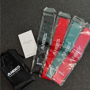 Men's/Womens Multi-Color Resistance Loop Bands